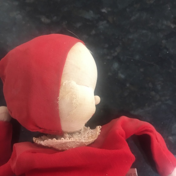 Vintage 1959 Shackman sleeping baby sock doll - Picture 2 of 6